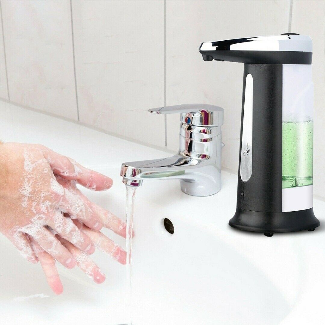 400ML Automatic Liquid Soap Dispenser Touchless IR Infrared Sensor Handsfree