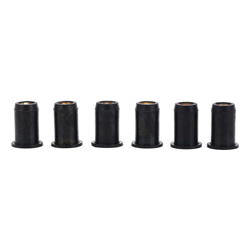 6pcs m6 black well nuts kayak accessories blind fastener rivet fishing boa.l8