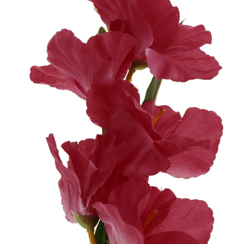 1x Artificial Simulation Gladiolus Flower Stem Wedding