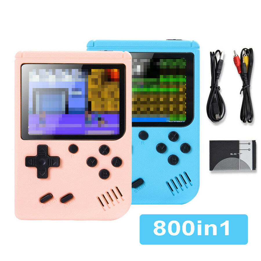 Retro Game Console 800 Classic Games Handheld LCD Portable Pocket Game Player