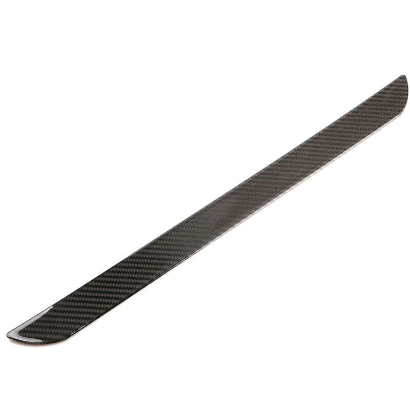 4PCS Car Carbon Fiber Front Rear Door Sill Pedal Cover Panel Protector Strip Kit