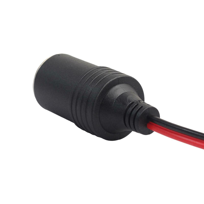 1m 120W 18AWG 12V 24V Car Cigarette Lighter Female Socket Cable Cord Adapter