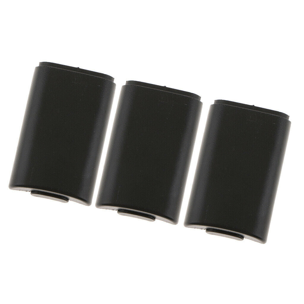 3x Battery Cover for Microsoft Xbox 360 S Remote Controller Back Door Holder