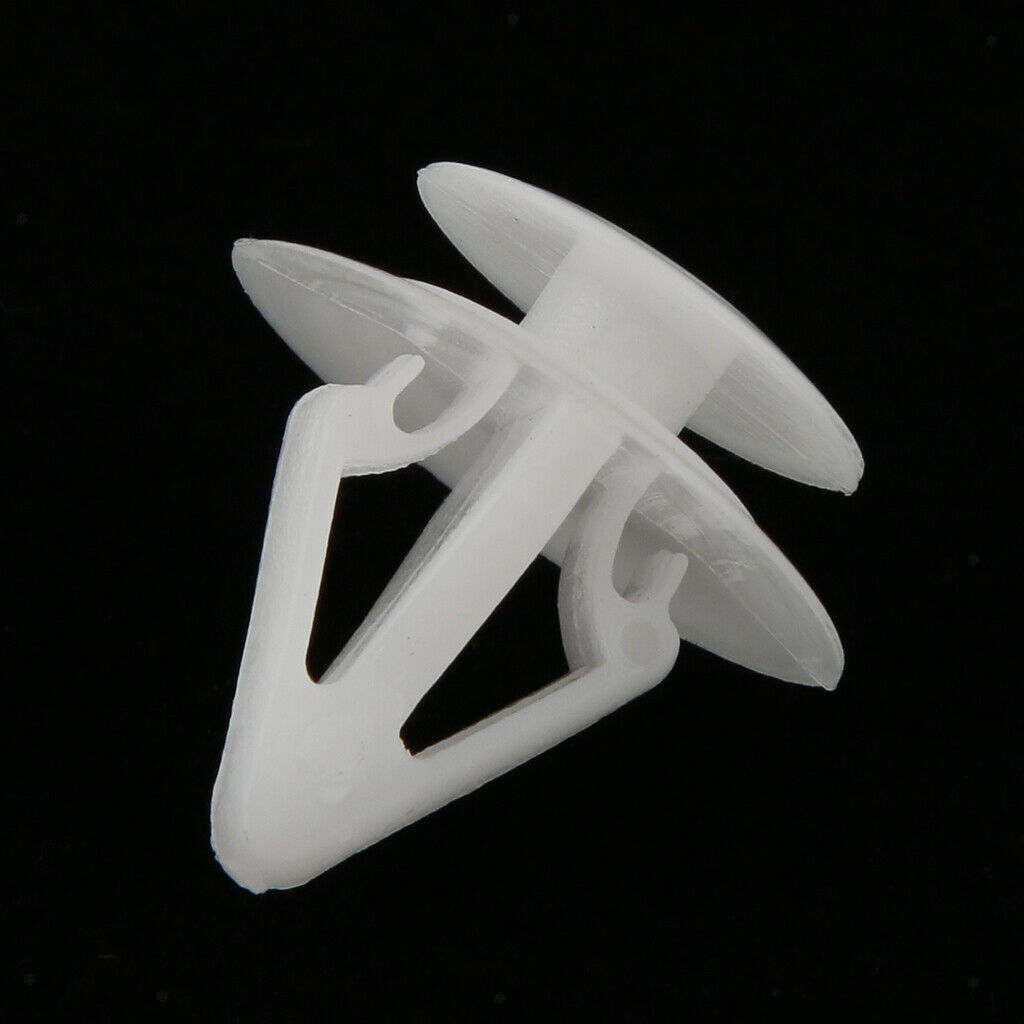 Car Door Buckle Plastic Sheeting/Interior Panels Snaps for Mazda White