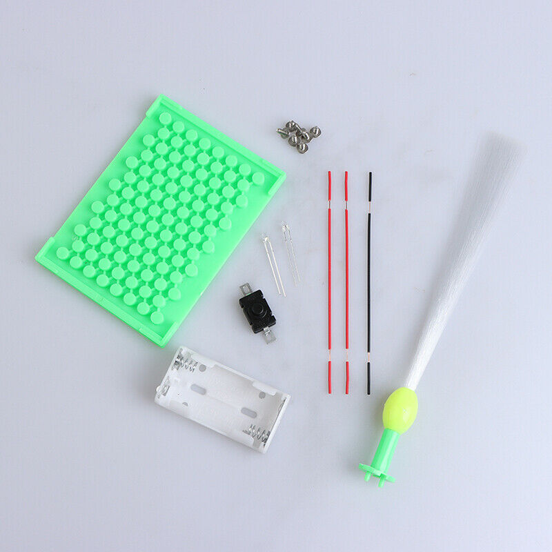 Kids Science Experiment Kits Colorful Fiber Optic Lights DIY Assembly  LpDFAU