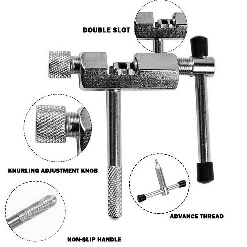 Bike Chain Breaker Bicycle Chain Link Removal Tool Bicycle Repair Chain Tool L/P