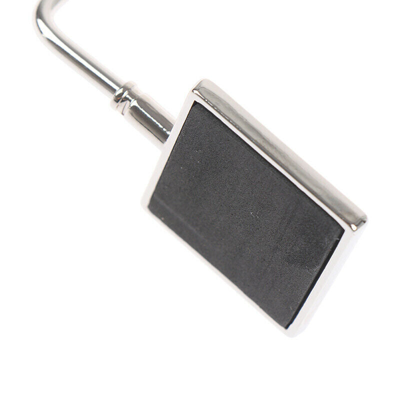 1Pc Square Metal Hanger Hook Holder Folding Bag Handbag Hook Portable Table BDA