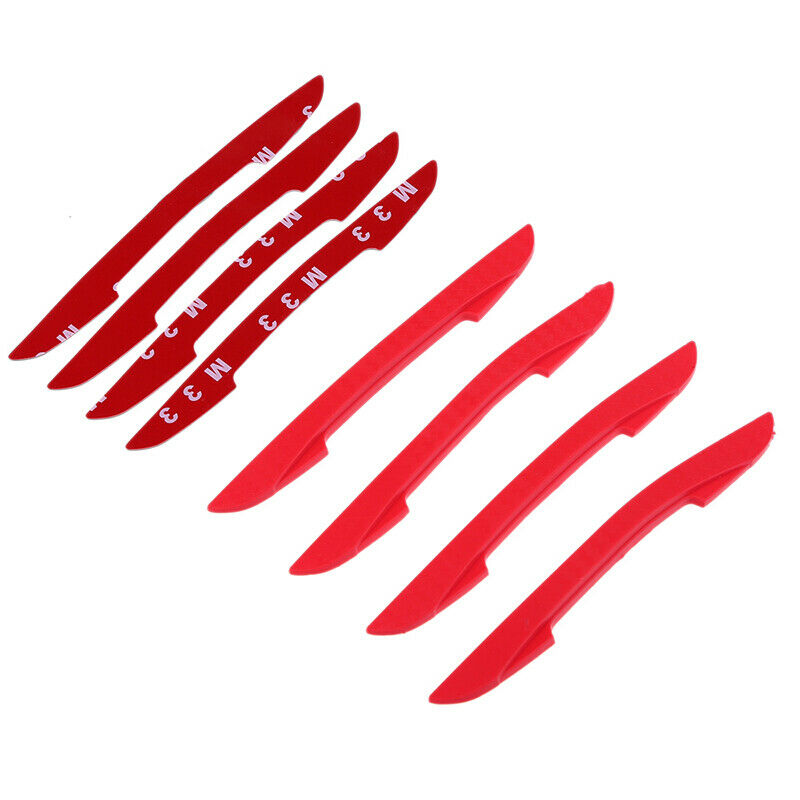 Red Car Door Edge Scratch Anti-collision Protector Guard Strip Accessories