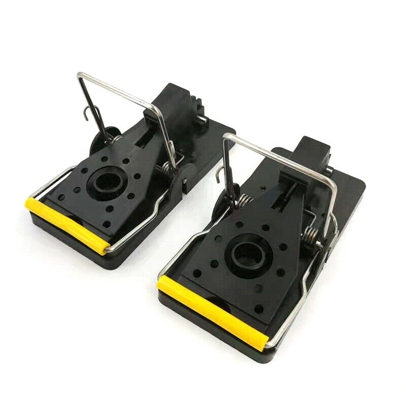 Rat Catching Mice Mouse Traps Mousetrap Bait Snap Spring Rodent Catc JVH XC