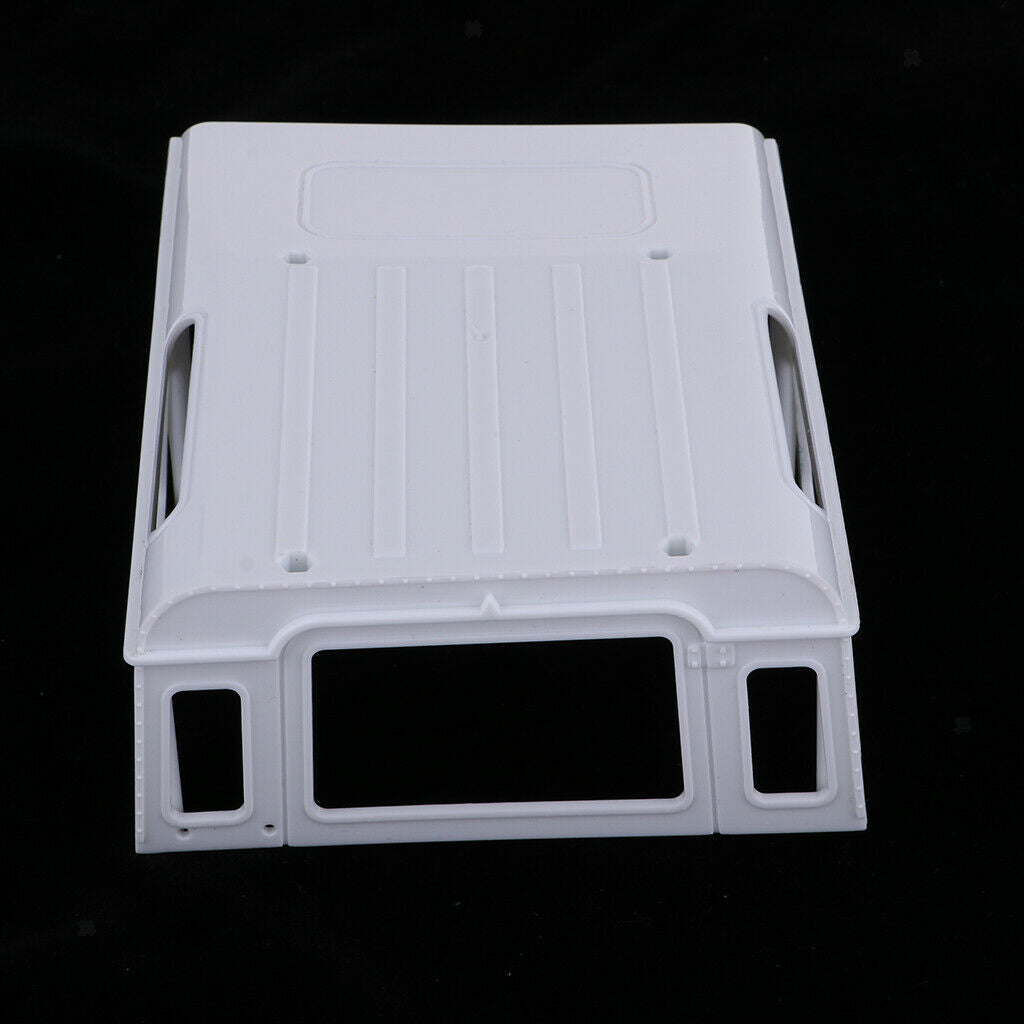 Plastic Car Roof Replacement Part Cover White for MN-90 D90 1/12 RC Rock Crawler