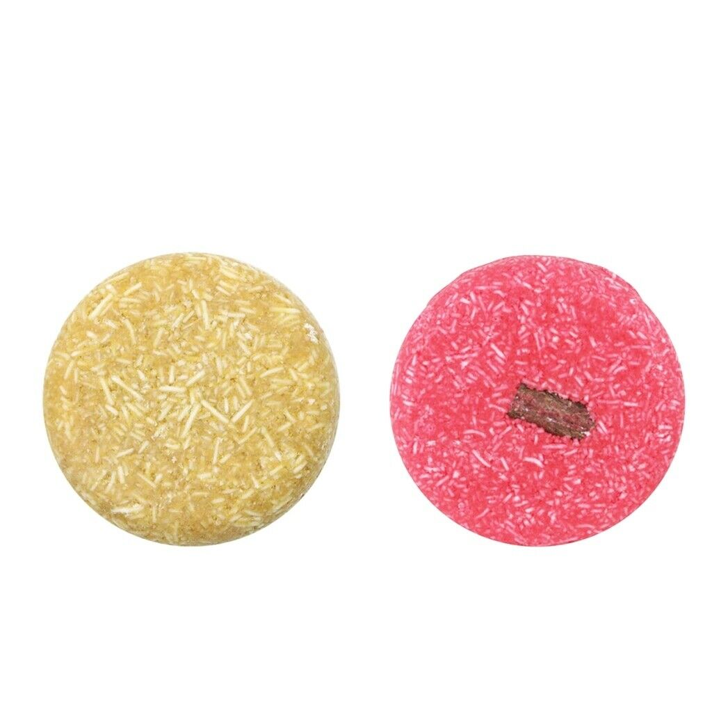2Pcs 100% Natural Organic Solid Shampoo Soap Bar Eco-Friendly Hair Darkening