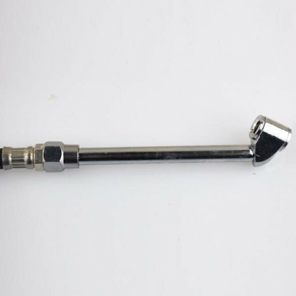 1/4'' NPT Air Line Tire Inflator and 50mm Dial Gauge Auto Truck Bike Compressor