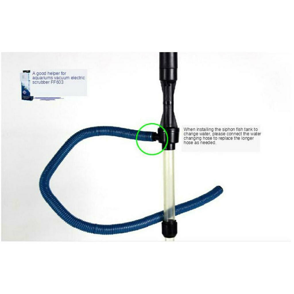 Electric Aquarium Gravel Cleaner, Cleaner Water Filter Washer Siphon Cleaning