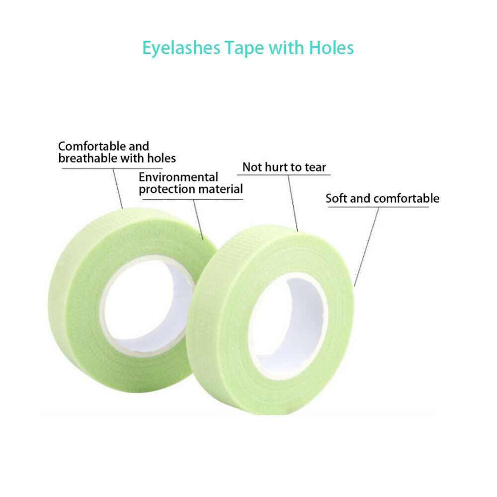 2 Rolls Eyelash Lash Individual Extension Tools Supply Medical Tape Technician