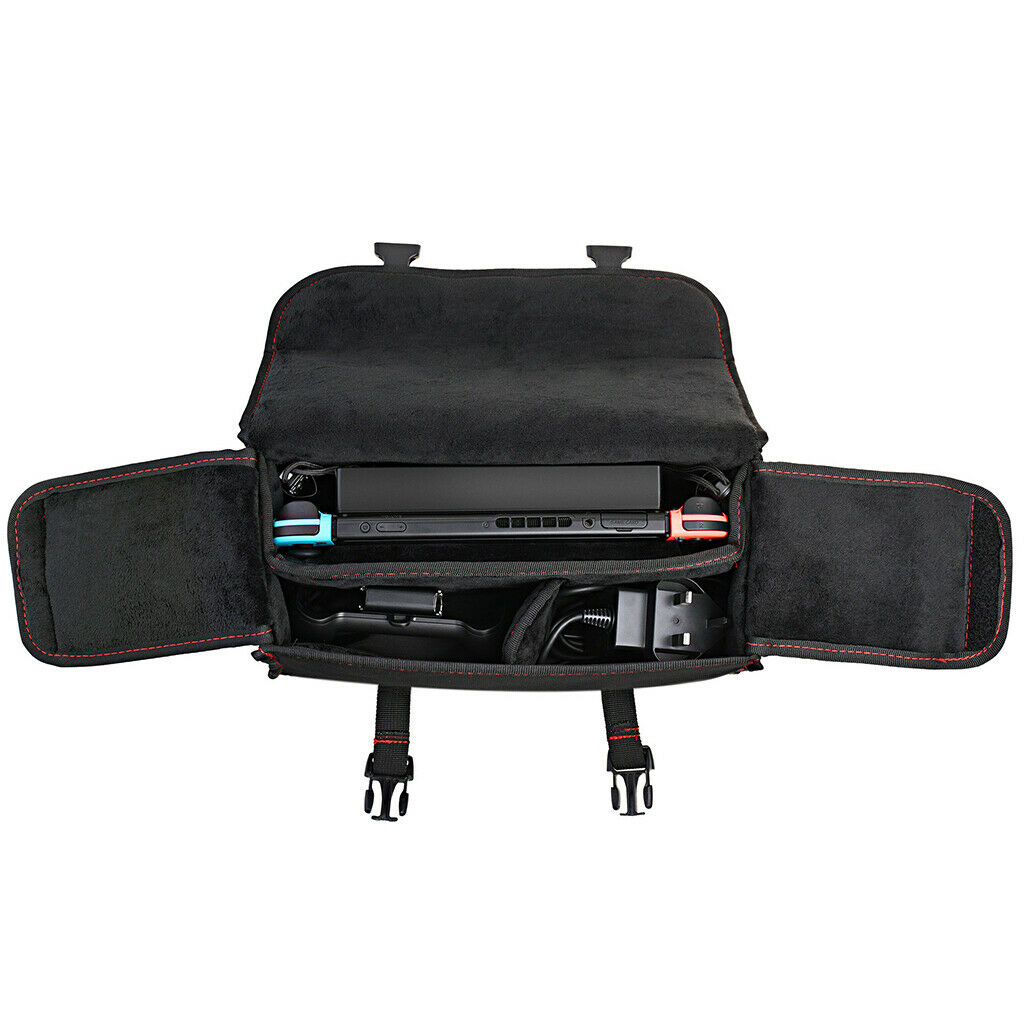 For Nintendo Switch Protective Carrying Case Cover Travel Storage Bag Black