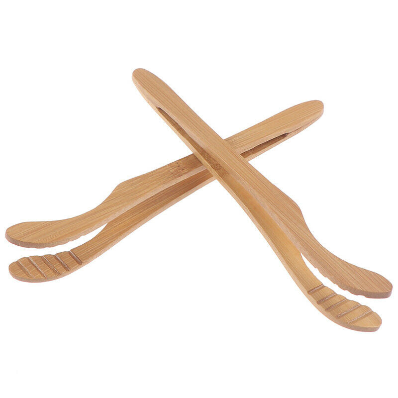 2pcs Practical Textured Bamboo Kongfu Tea Utensil Tweezers Plant Bonsai T.l8