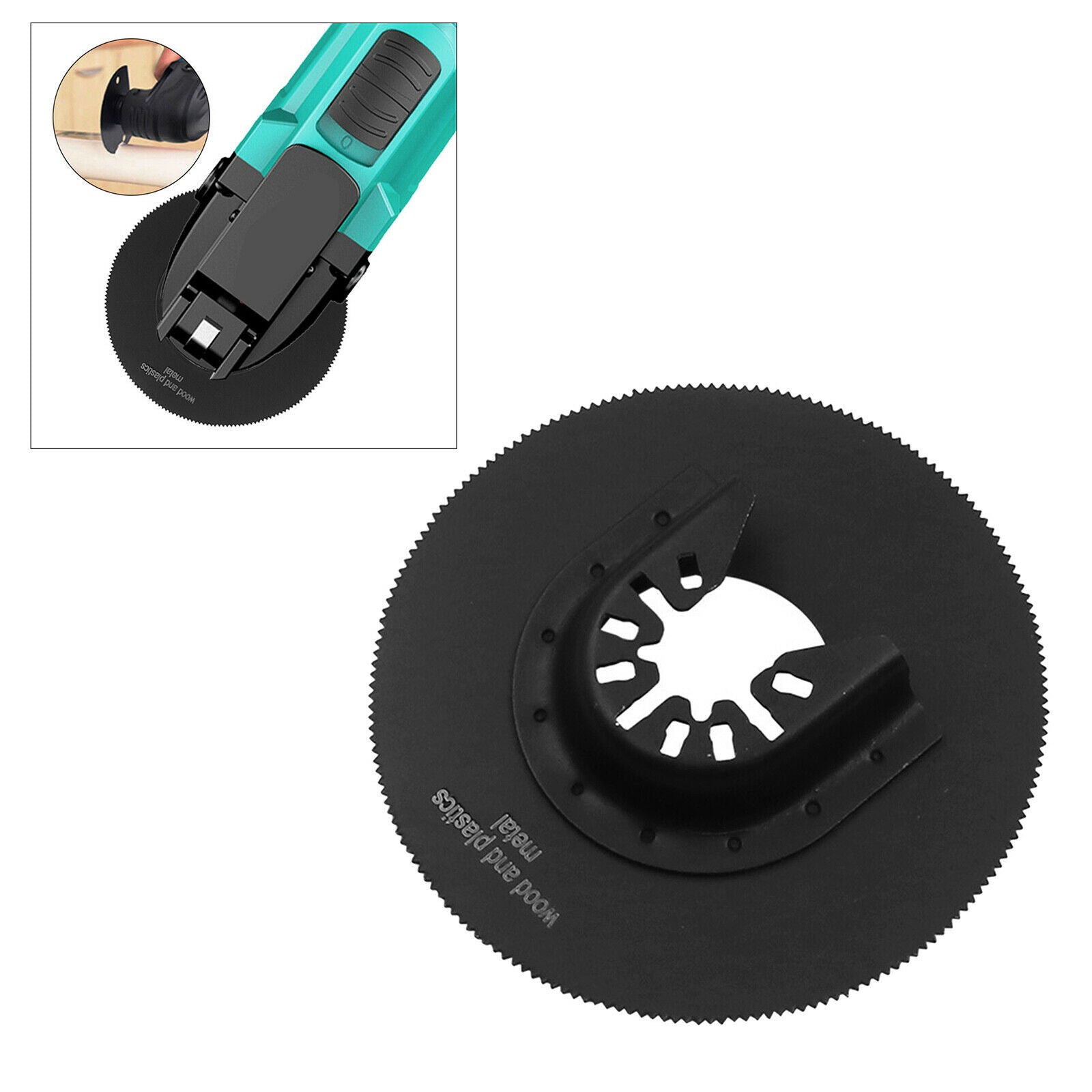 Black 80mm Saw Blade Accessories Round Multi-Purpose Circular Woodworking