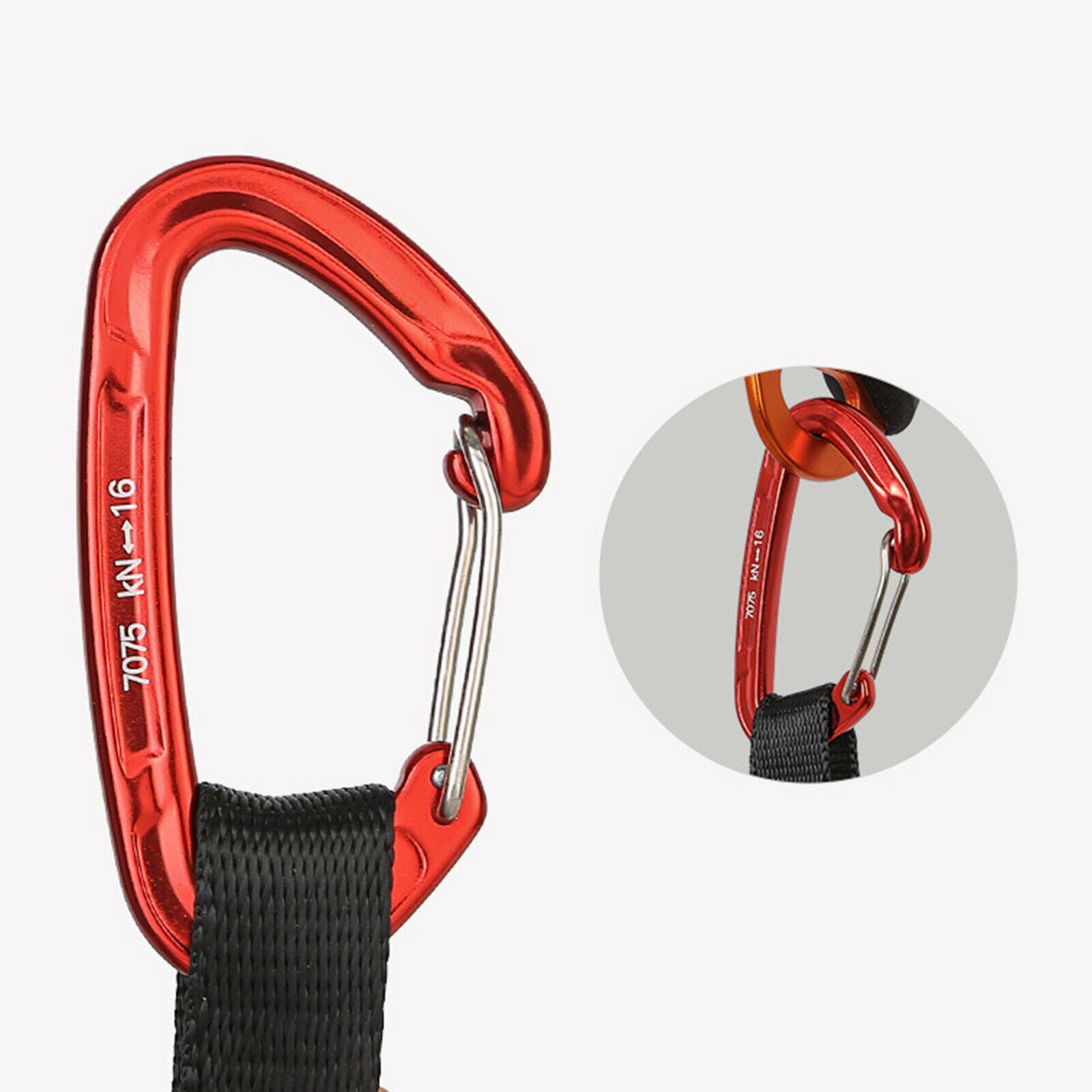 Professional Footer Ascender Sling Safety Adjustable Rope Rock Tree Climb Loop