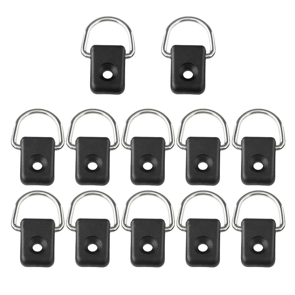 Kayak D-Rings Kayak Deck Fitting D  Kayak Hardware (Pack of 12)