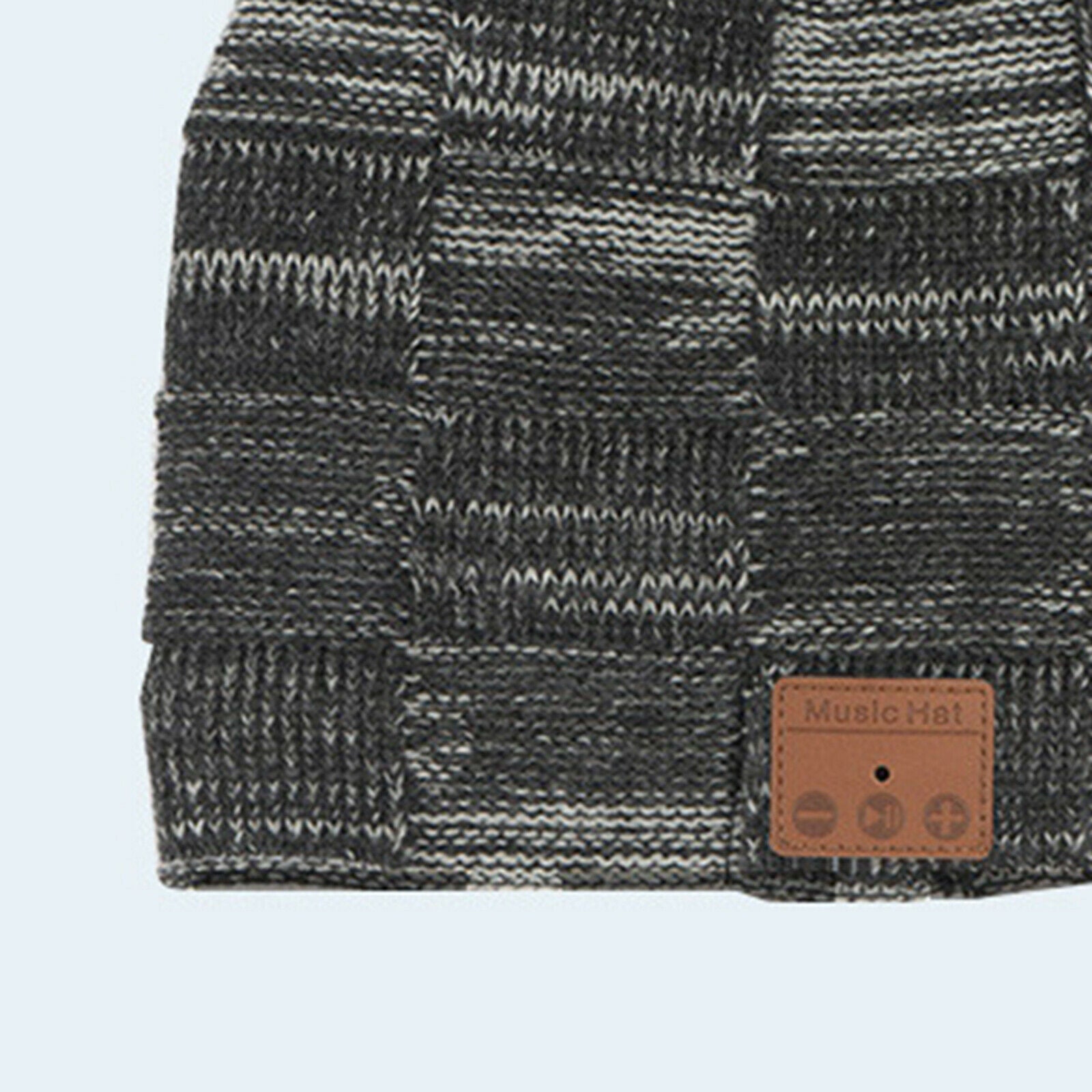 Bluetooth Knitted Beanie Warm Music Knitting Hat Stereo Headphones Headset