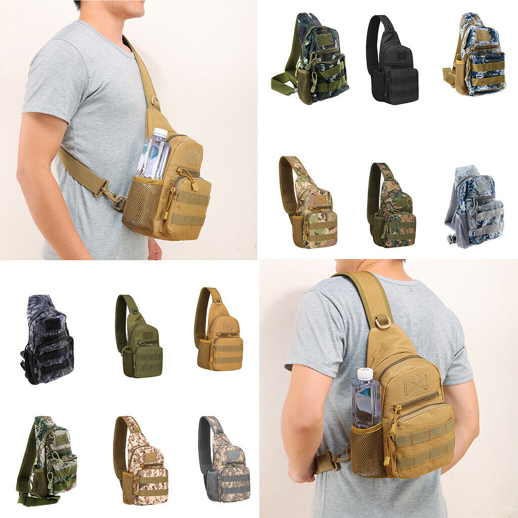 Molle Daypack Sling Bag Hiking Backpacks Small Messenger Bag  Type 1