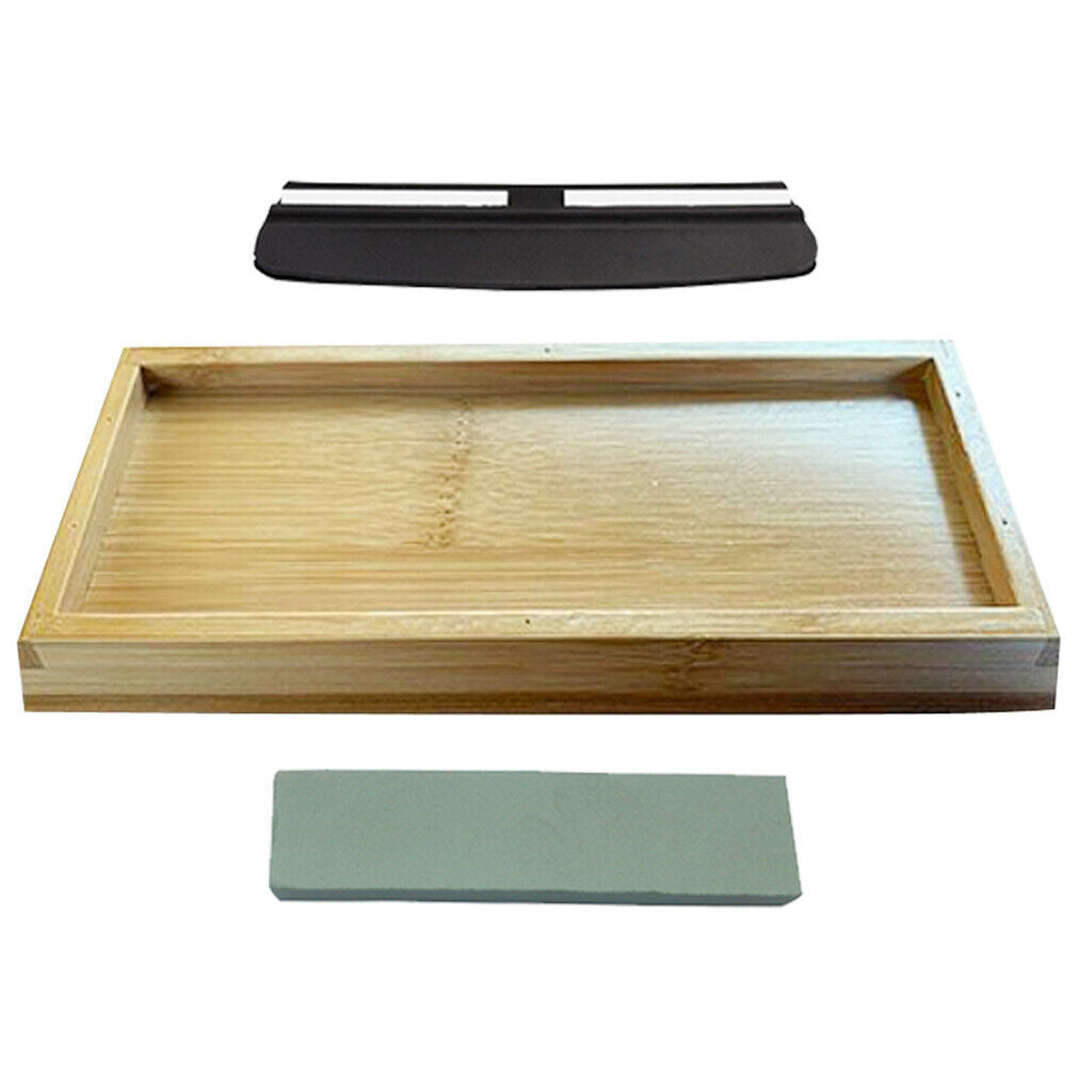 2 Side 1000/6000 Whetstone Sharpening Stone Kit MULTIPURPOSE Polishing Tool