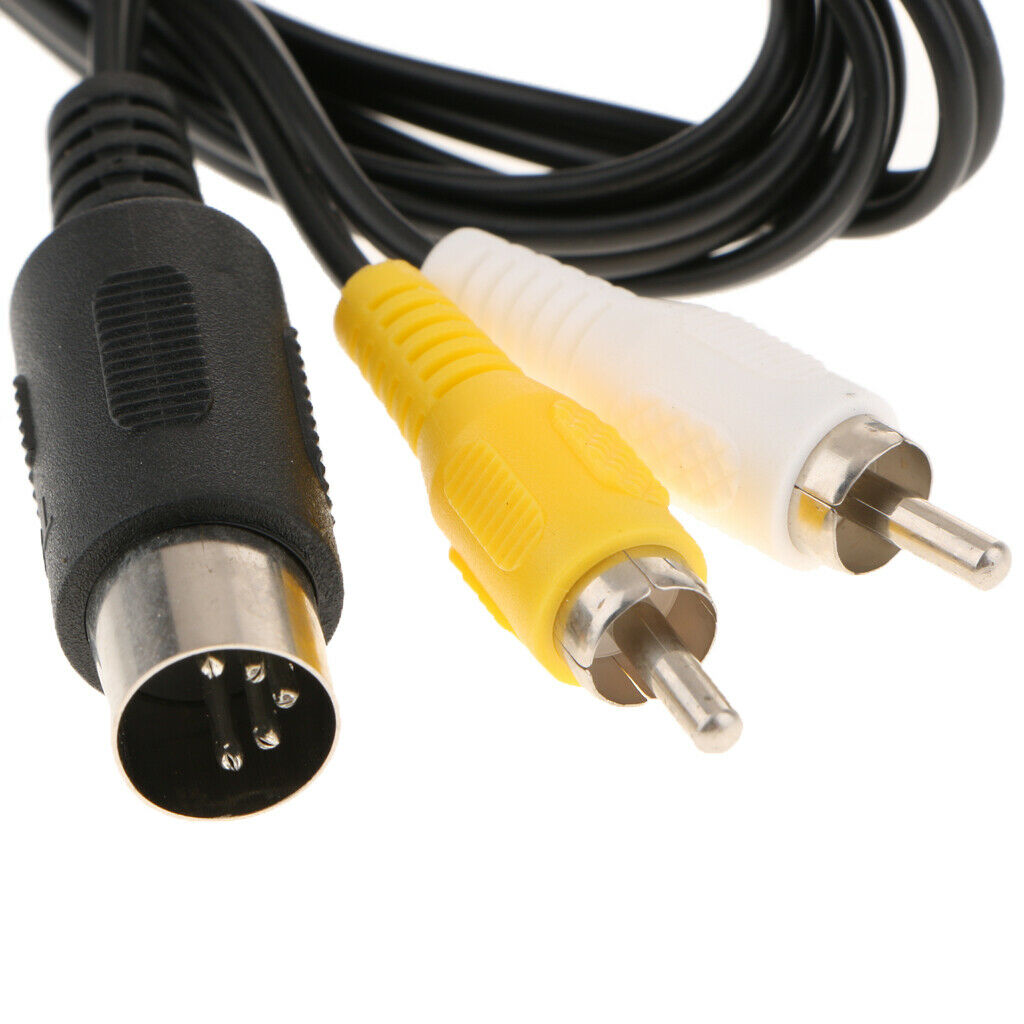 1.8m AV cable chinch TV cable audio video scart cable picture cable audio cable