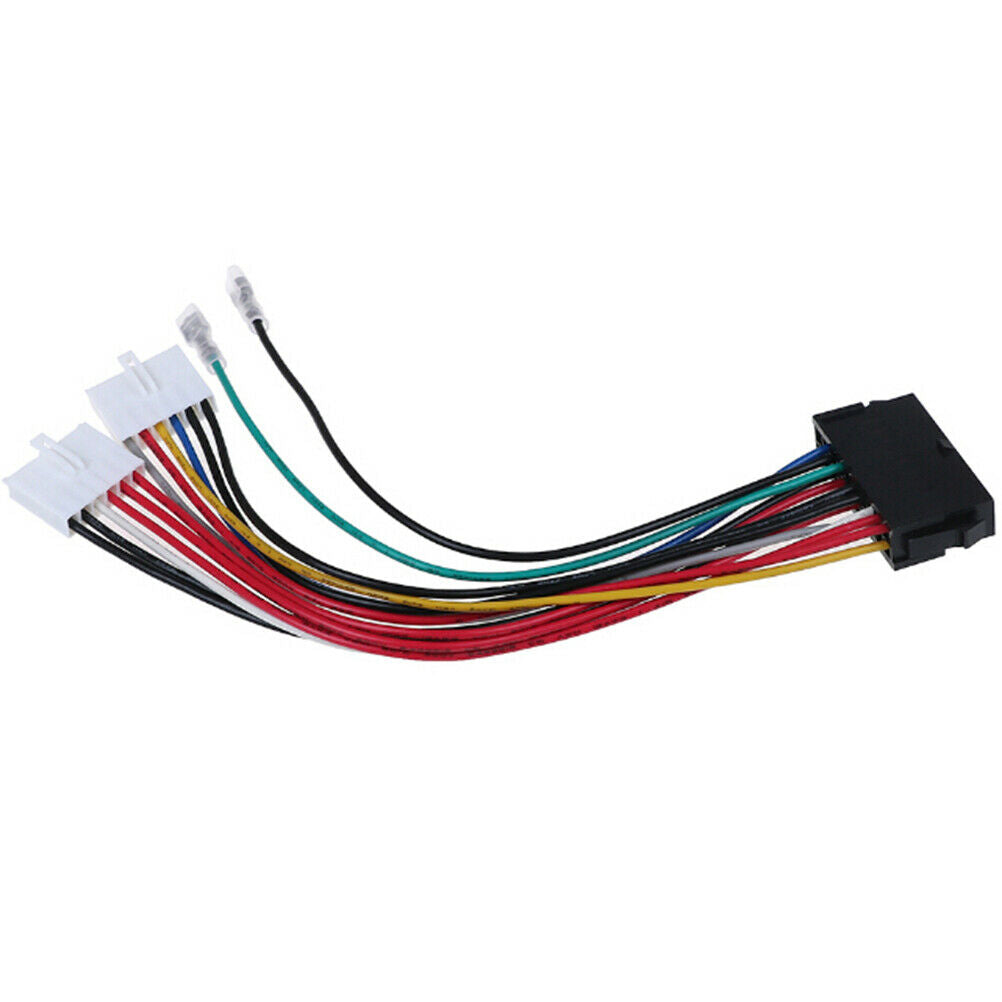 20P ATX To 2 Port 6Pin AT PSU Converter Power Cable For Computer 286 386 .l8