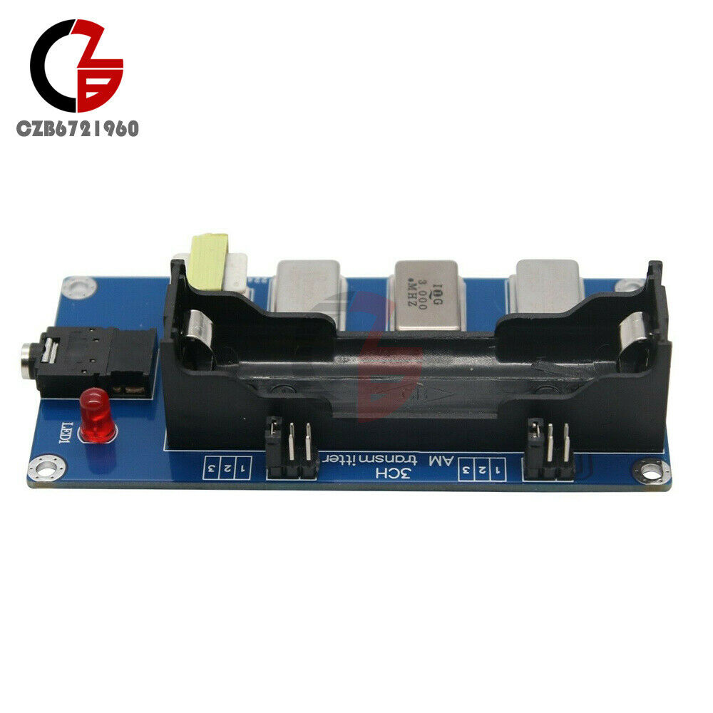 3-Channel AM Transmitter 1MHZ 3MHZ 5MHZ Finished board + Antenna + Cable New