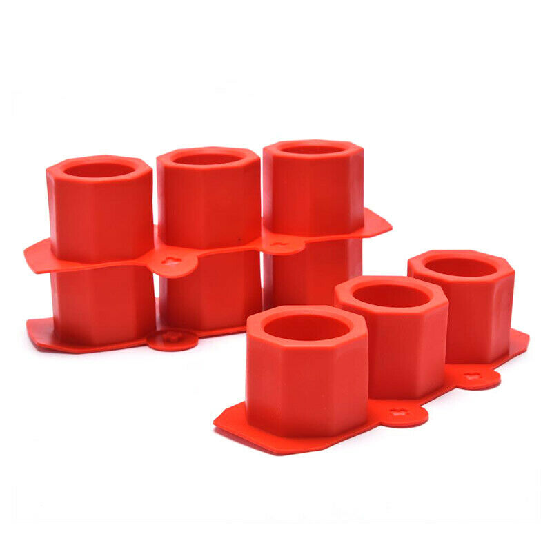 3 Cavity Silicone Pot Mold Clay Concrete Succulent Flower Cement Pot Cup .l8