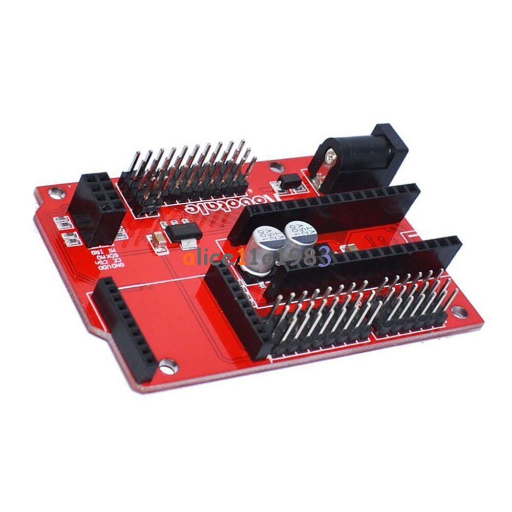 2PCS NANO Prototype Shield NANO IO Expansion Board with XBee/24L01 Interface