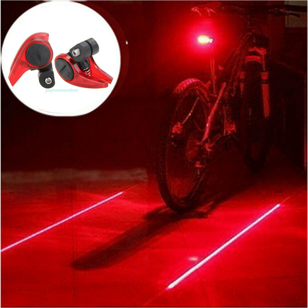 LED Waterproof Bike Bicycle Light Rear Tail Flashing Safety Warning Lamps Night