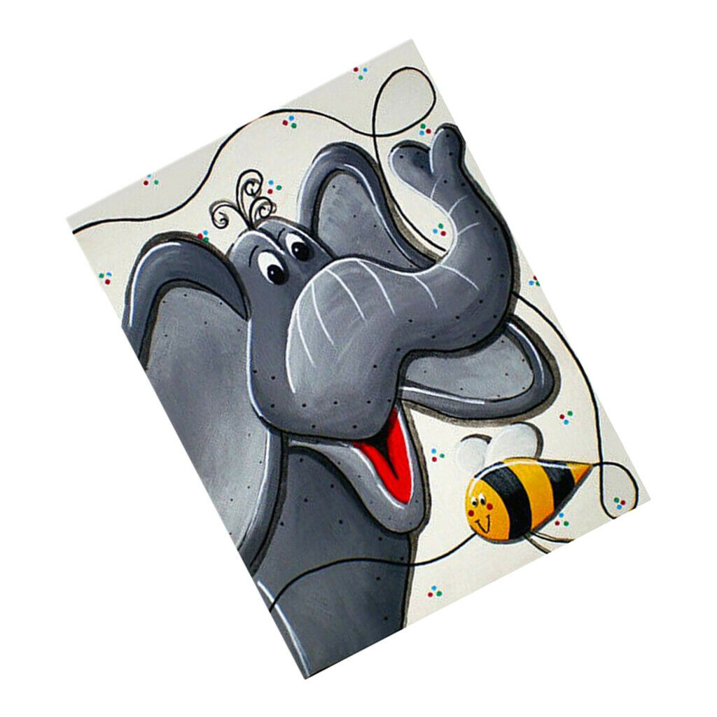 5D Diamond Painting Cartoon Animal Picture Crystals Embroidery Arts Elephant