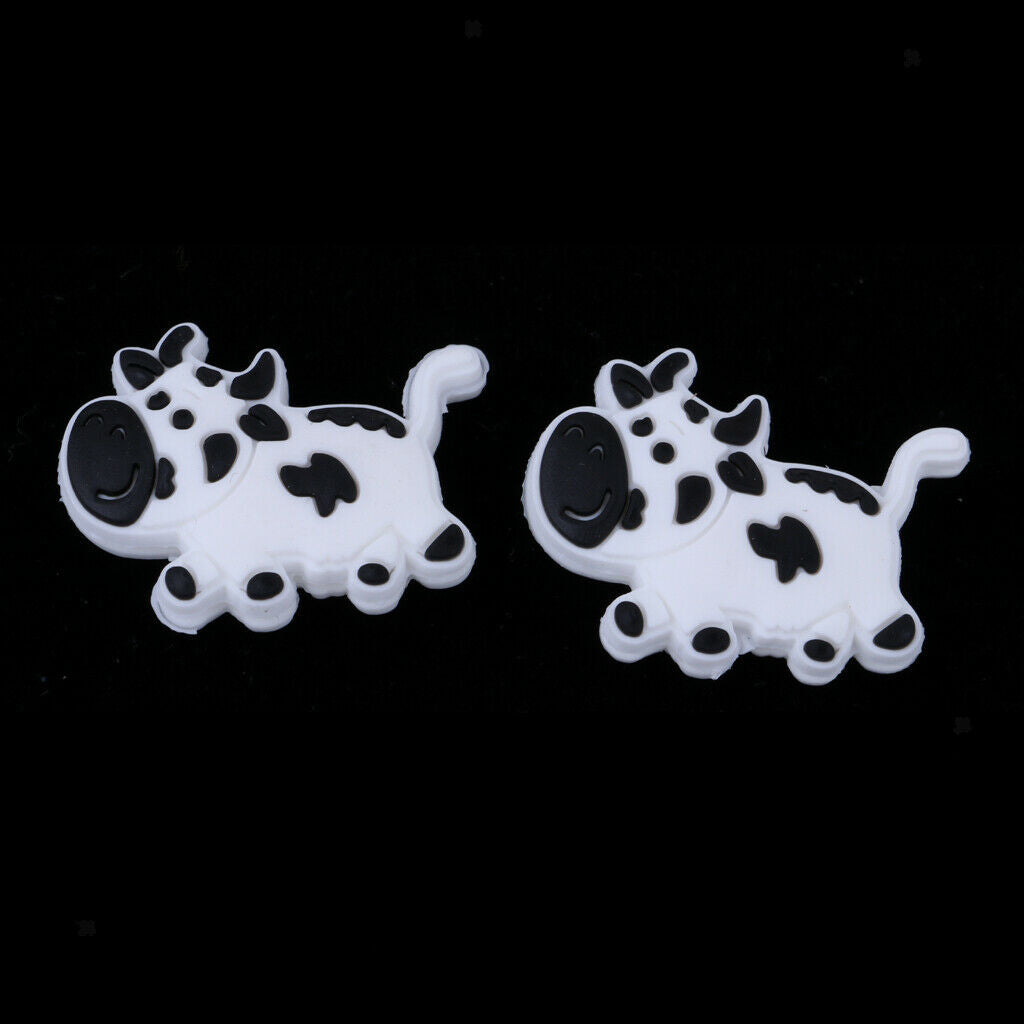 2 Pairs Shock Absorbers Vibration Dampener for Sports Tennis Racquet String