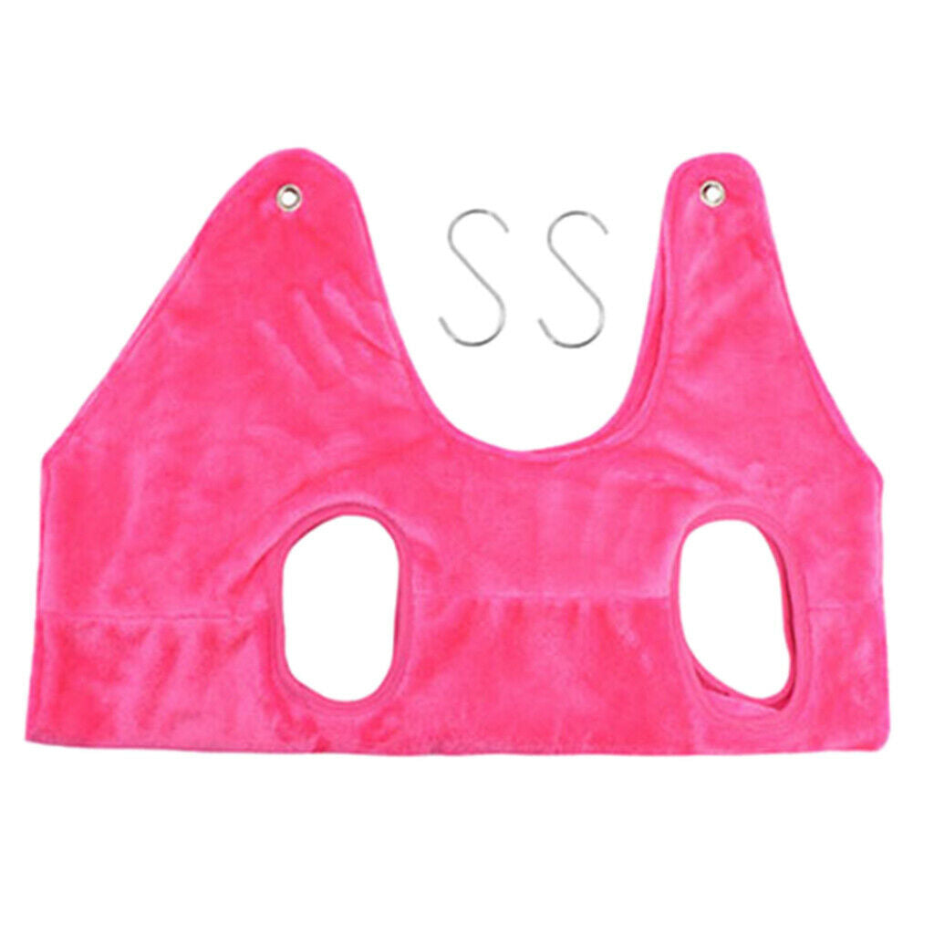 Cat Grooming Hammock Pet Supply Grooming Bag for Puppy Nail Bag Ear Clean S pink