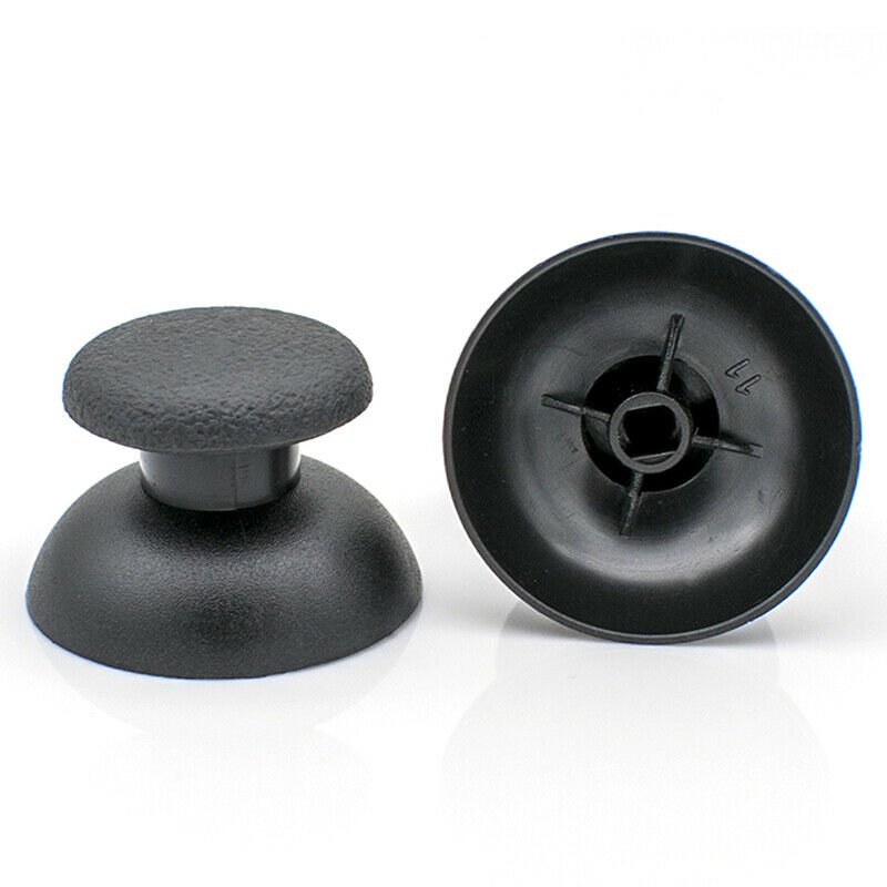 10pcs Concave Analog Thumbstick Mushroom Cap Grip Gray for Xbox 360 ControllerDD