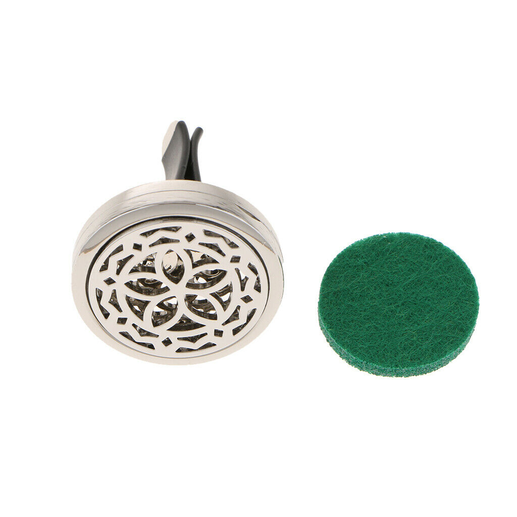 Auto Car Air Freshener Vent Clip Air Outlet Perfume Lasting Fragrance 7