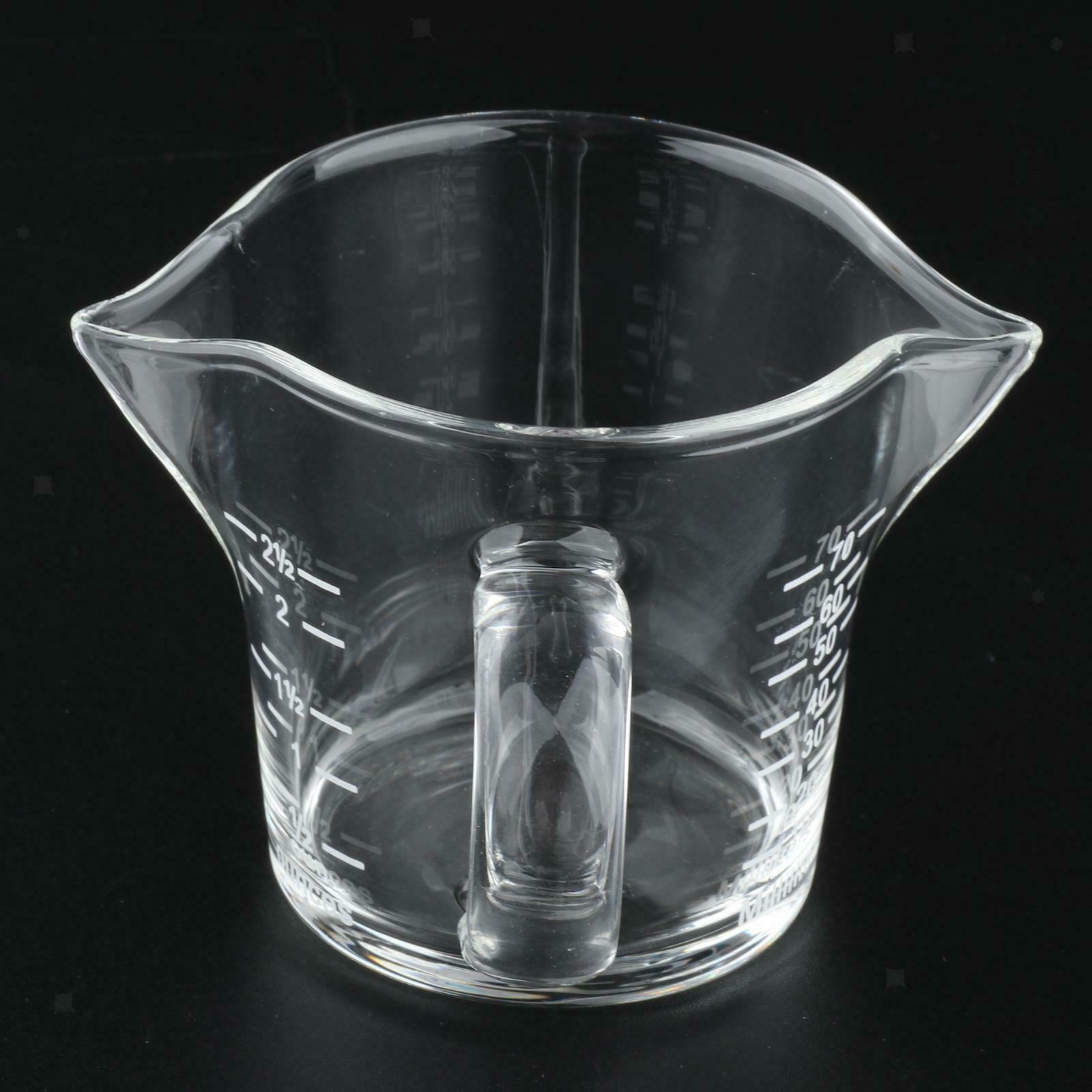 Multifunctional Coffee Glass Measuring Cup Ounce Cup Drink Shaker Coffee 6x6cm