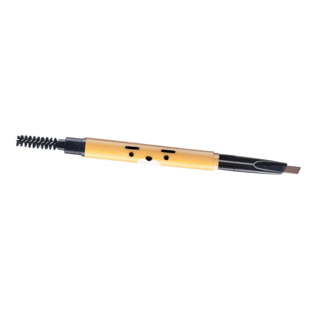 Waterproof Rotary Eyebrow Pencil Long-lasting Eyebrow Makeup Pen Light Brown