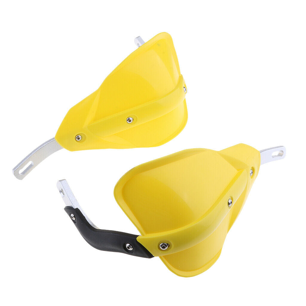 Hand Guards Brush Bar For  Dirt Bike Motorcycle Protection 7/8" Yellow