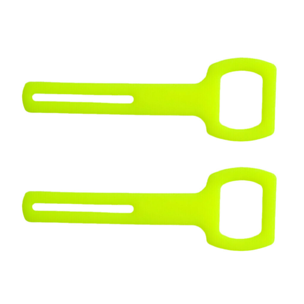 4Pcs Scuba Dive Silicone Mouthpiece Holder 2nd Stage Regulator Octopus Strap The