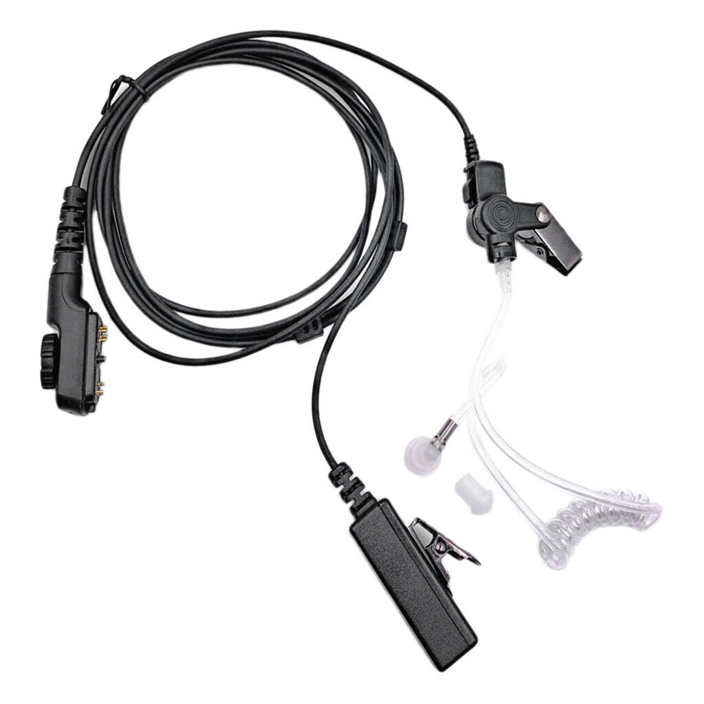 Air Tube Earpiece Headset Mic for Hytera HYT PD700 PD700G PD702