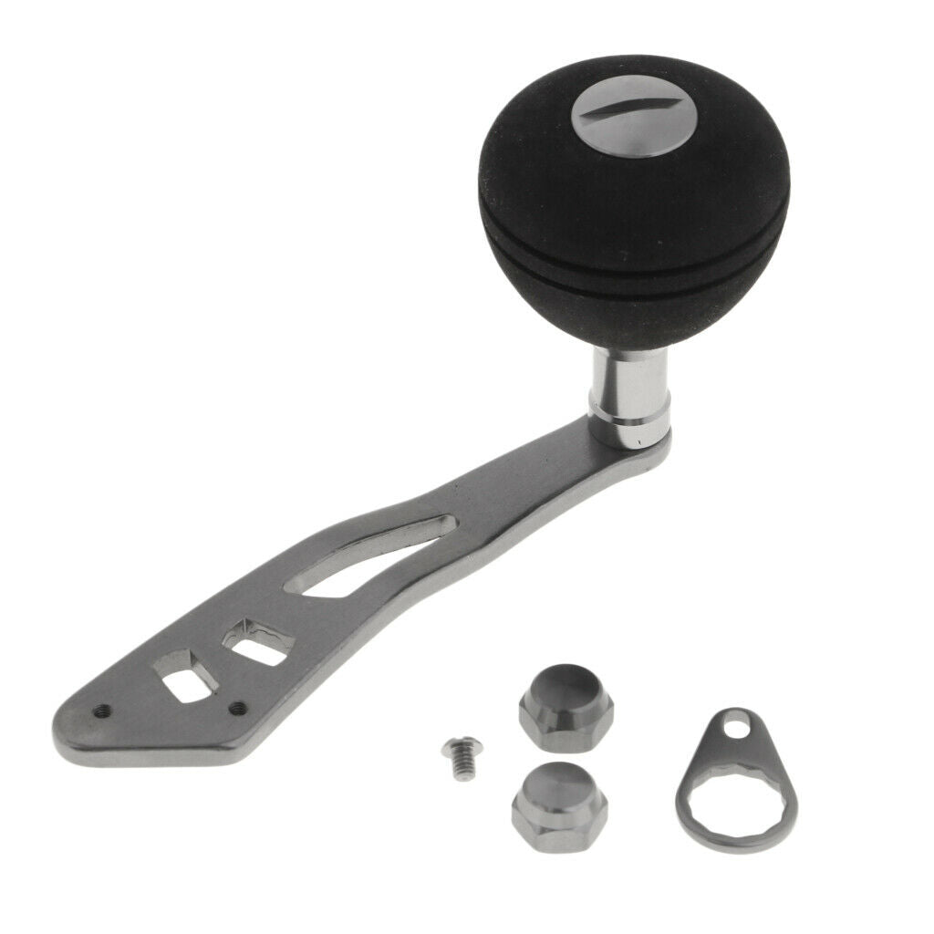 2 Pcs Universal Fishing Reel Handle Knob Grip for Baitcasting Left / Right