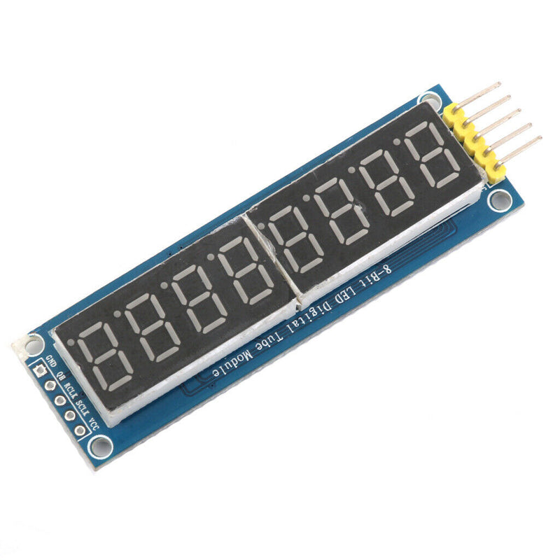 Blue 8-Digit LED Display Board 0.36 NixieTube 595 Drive Module For