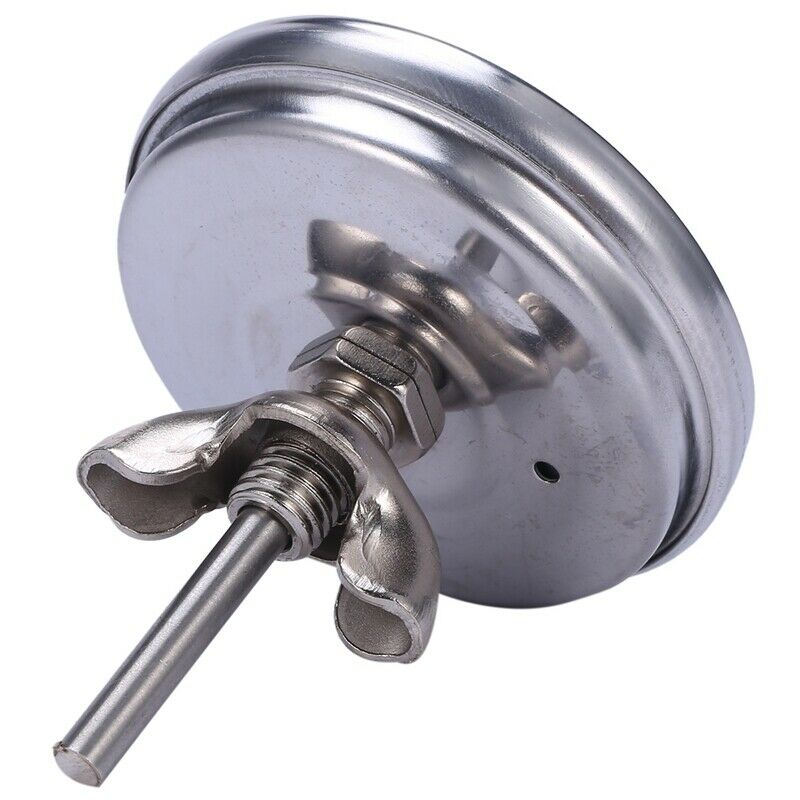 Stainless Steel Oven Thermometers Bbq Smoker Pit Grill Thermometer Temp Gauge L6