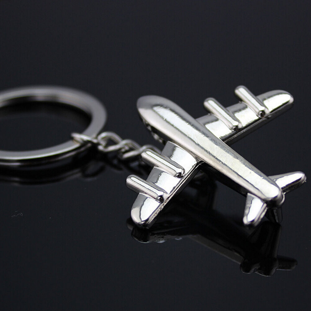 Gift Key Chains Keychain Keyfob Keyring Civil Aviation Air Plane Metal Al.l8