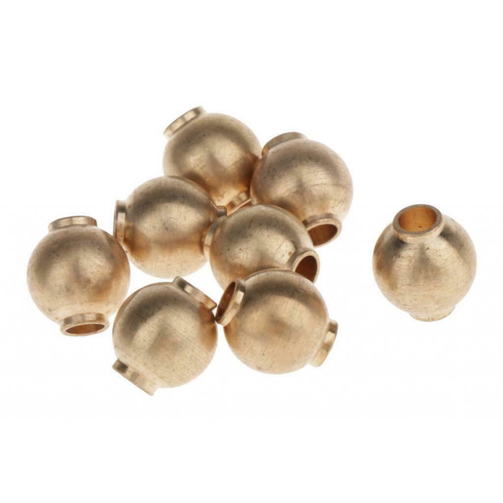 8x Metal Durable Ball Joint Head Tie Rod Parts For HG-408 Rc Car DIY Accs