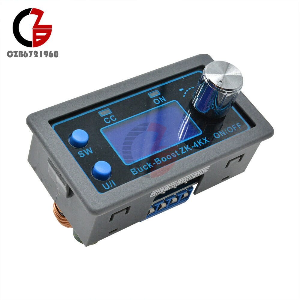 DC--DC Buck Boost Converter CC CV Output 0.5V-30V Adjustable Power Supply Module