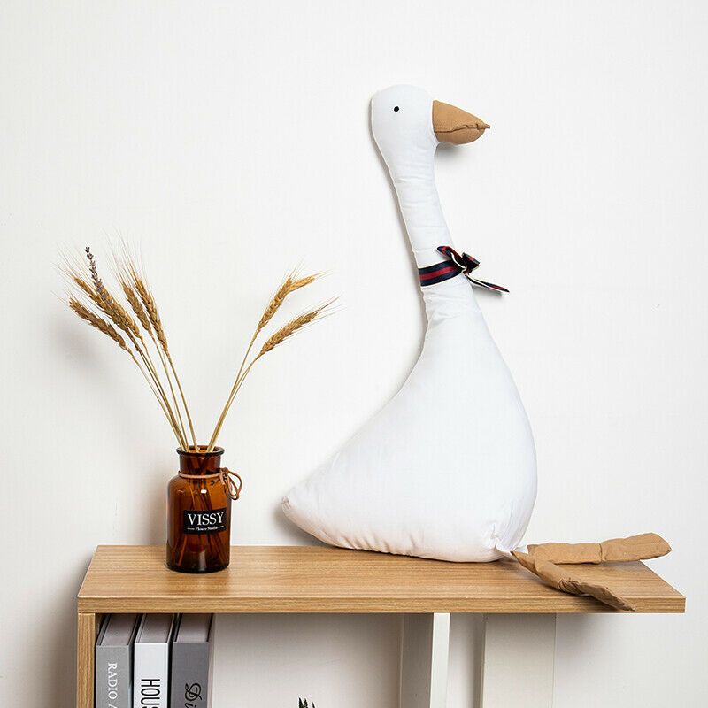Ins Cute Big 50CM Cotton Goose Stuffed Toys Animal Baby Plush Comfort DollsFCA