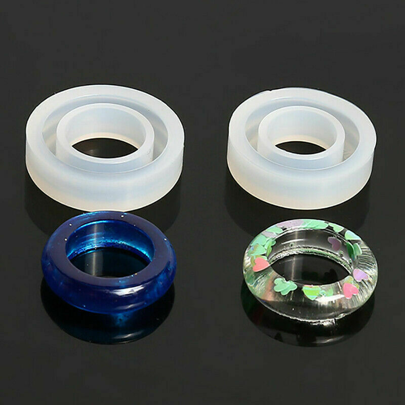 16mm/17mm/18mm Silicone Mold Round DIY Ring Jewelry Making Mould Findings Craft